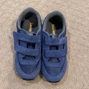 Saucony Kids size 12M Blue Velcro Sneakers | Never worn